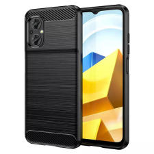 TECHSUIT - karbon szilikon - Xiaomi Poco M5 - fekete (KF2310762) tok és táska