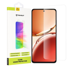 TECHSUIT Oppo Reno12 F fólia - Techsuit Clear Vision Glass - átlátszó mobiltelefon kellék