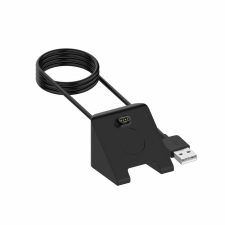TECHSUIT Töltő Garmin Watchhoz, USB, 5W, 1m - Techsuit (TGC3) - Fekete okosóra kellék