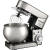 Techwood Planetáris keverőgép Techwood TRO-1050, 1000W, 5 liter, 6 sebesség, Impulzus, 3 tartozék, Inox