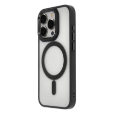 TectoShield Satin Elegant MagSafe-kompatibilis tok iPhone 12/12 Pro - fekete tok és táska