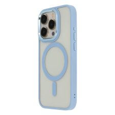 TectoShield Satin Elegant MagSafe-kompatibilis tok iPhone 15 Pro Max - kék tok és táska