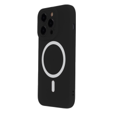 TectoShield Silicon Soft MagSafe-kompatibilis tok iPhone 14 Pro - fekete tok és táska