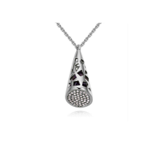  Tectum nyaklánc - lila-  Swarovski kristályos nyaklánc