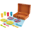 Teddies Picnic basket with set of dishes (4892401030153)