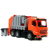 Teddies Szemeteskocsi autó Mercedes Actros - 72 cm