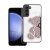 Teddy Bear Samsung Galaxy A15 4G / A15 5G csillogó köves tok, rózsaszín
