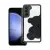 Teddy Bear Samsung Galaxy A52 5G / A52 LTE ( 4G ) / A52s 5G csillogó köves tok, fekete