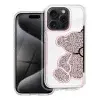  TEDDY BEAR tok iPhone 15 Pro - rózsaszínű