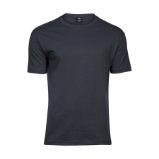 Tee Jays Férfi rövid ujjú póló Tee Jays Men&#039;s Fashion Sof Tee -L, Sötétszürke férfi póló