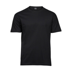 Tee Jays Férfi rövid ujjú póló Tee Jays Sof Tee -5XL, Fekete