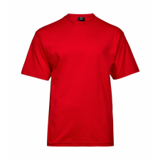 Tee Jays Férfi rövid ujjú póló Tee Jays Sof Tee -L, Piros férfi póló