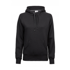 Tee Jays Női kapucnis hosszú ujjú pulóver Tee Jays Ladies' Hooded Sweat XL, Fekete