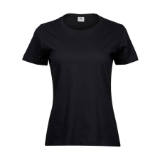 Tee Jays Női rövid ujjú póló Tee Jays Ladies&#039; Sof Tee -2XL, Fekete női póló