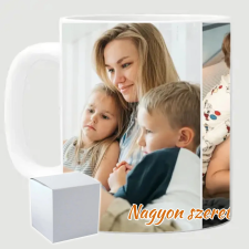 TeeInBlue Egyedi fényképes bögre 3 képpel Bögre / FEHÉR / FEHÉR DOBOZ bögrék, csészék