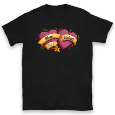 TeeInBlue Egyedi póló Valentin napra Póló / fekete / 2XL ajándéktárgy