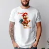 TeeInBlue F-caw-f póló egyedi névvel karácsonyi minta Fehér póló / fehér / M