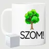 TeeInBlue Faszom egyedi vicces bögre Bögre copy / FEHÉR / FEHÉR DOBOZ