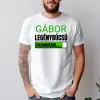 TeeInBlue Legénybúcsú folyamatban - egyedi neves póló legénybúcsúra Fehér póló / fehér / L