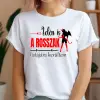 TeeInBlue Rosszak listájára kerültem vicces karácsonyi póló nőknek Póló / fehér / L