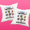 TeeInBlue Szülinapi dinós párna egyedi névvel Kétoldalas párna / Fehér / szivacs