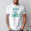 TeeInBlue The boss - egyedi neves póló szülőknek Fehér póló / fehér / L