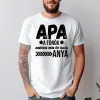 TeeInBlue Vicces apák napi póló - apa a főnök, ameddig nem ér haza anya Póló / fehér / M