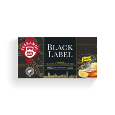 TEEKANNE Black Label fekete tea keverék citromlével tea