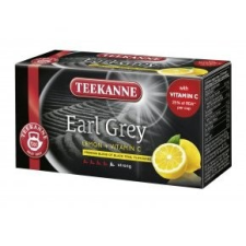 TEEKANNE Earl Grey lemon fekete tea - 20 filter gyógytea