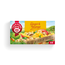 TEEKANNE gyömbéres-mangós tea 20 filter tea
