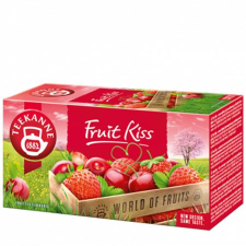 TEEKANNE Gyümölcstea, 20x2,5 g, teekanne "fruit kiss", eper-meggy 2003001 tea