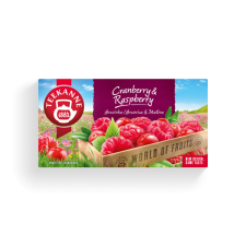 TEEKANNE vörösáfonya-málna tea 20 filter tea