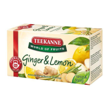 TEEKANNE World of Fruits Gyümölcstea gyömbér-citrom - 20x1.75 g tea