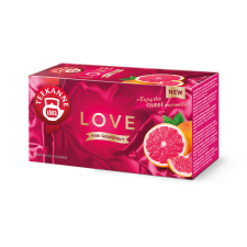 TEEKANNE world of fruits love grapefruit ízű gyümölcstea 20x2,25g 45 g tea