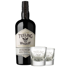  Teeling Small Batch whiskey 2 pohárral (doboz nélkül) (0,7L / 46%) whisky