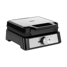 Teesa TSA3237 Teesa elektromos gofrisütő, 2 gofri, szabályozható hőmérséklet, 1600W gofrisütő