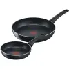 Tefal C27890 Generous 2 részes Serpenyő készlet 20 // 28 cm - Matt fekete
