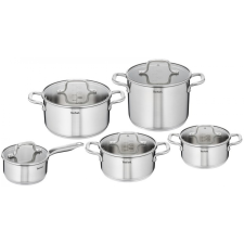 Tefal E492SA26 Virtuoso Edénykészlet - Inox (10 részes) edény