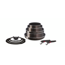 Tefal l1509473 serpenyŐ szett ingenio 10 intense black edény