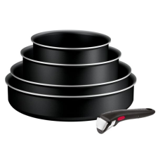 Tefal L3129002 Ingenio Generous Cook 5 részes Serpenyő készlet - fekete edény
