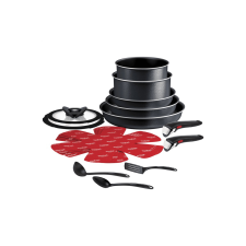 Tefal L7239642 Ingenio Alumínium Edénykészlet - Fekete (16 részes) (L7239642) edény