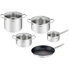 Tefal Rozsdamentes acél edénykészlet 9 db Cook Eat B922S955 edény