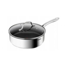 Tefal Szeletsütõ + fedõ 24 cm rozsdamentes + üveg tapadásmentes bevonattal Infinite H8153225 edény