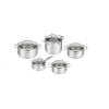 Tefal Tefal Edénykészlet 10 részes rozsdamentes + üveg Duetto+ G719SA55