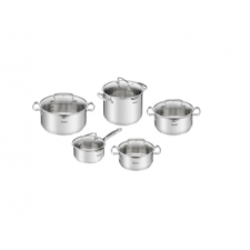 Tefal Tefal Edénykészlet 10 részes rozsdamentes + üveg Duetto+ G719SA55 konyhai eszköz
