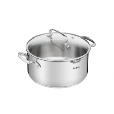 Tefal Tefal Lábas fedõvel 20 cm rozsdamentes + üveg Duetto+ G7194456 (G7194456) edény