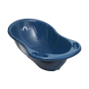 TEGA BABY 86 cm leereszthetős babakád METEO navy