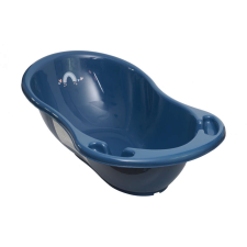 TEGA BABY 86 cm leereszthetős babakád METEO navy babafürdőkád