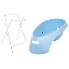  Tega Baby TEGGI 83 cm babakád hőmérővel + kádállvány - light blue babaápolási kellék