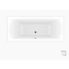  Téglalap alakú kád Laguna Cube Way Plus 160x70 cm, 100% akril, 250 l